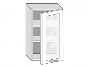 19.50.3 Шкаф настенный (h=913) на 500мм с 1-ой стекл. дверцей в Ханты-Мансийске - hanty-mansijsk.magazinmebel.ru | фото