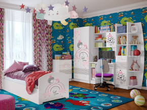 Детская комната Юниор-2 Принцесса 1 в Ханты-Мансийске - hanty-mansijsk.magazinmebel.ru | фото
