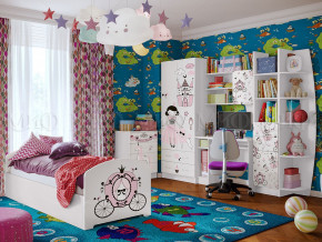 Детская комната Юниор-2 Принцесса в Ханты-Мансийске - hanty-mansijsk.magazinmebel.ru | фото