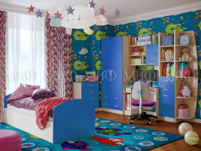 Детская комната Юниор-2 Синий в Ханты-Мансийске - hanty-mansijsk.magazinmebel.ru | фото