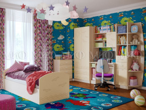 Детская комната Юниор-2 Ваниль в Ханты-Мансийске - hanty-mansijsk.magazinmebel.ru | фото
