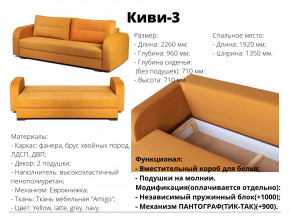 Диван Киви-3 ВМ в Ханты-Мансийске - hanty-mansijsk.magazinmebel.ru | фото - изображение 2