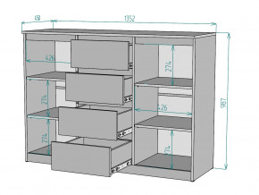 Комод Мальта K118 в Ханты-Мансийске - hanty-mansijsk.magazinmebel.ru | фото - изображение 3