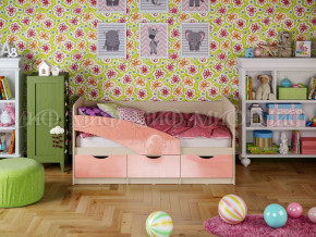 Кровать Бабочки 1800 Розовый металлик в Ханты-Мансийске - hanty-mansijsk.magazinmebel.ru | фото