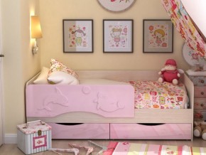 Кровать детская Алиса КР 812 розовая 1600 в Ханты-Мансийске - hanty-mansijsk.magazinmebel.ru | фото