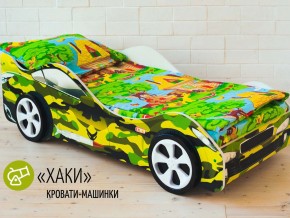 Кровать детская машина Хаки в Ханты-Мансийске - hanty-mansijsk.magazinmebel.ru | фото - изображение 2
