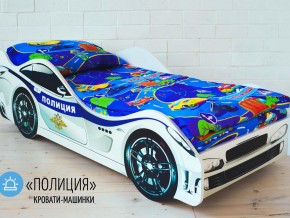 Кровать детская машина Полиции в Ханты-Мансийске - hanty-mansijsk.magazinmebel.ru | фото