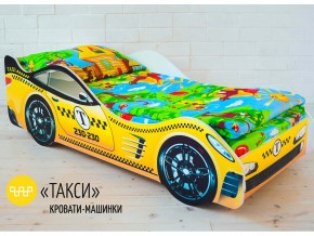 Кровать детская машина Такси в Ханты-Мансийске - hanty-mansijsk.magazinmebel.ru | фото