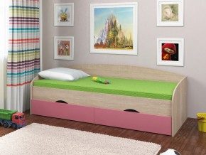 Кровать Соня 2 сонома-розовый в Ханты-Мансийске - hanty-mansijsk.magazinmebel.ru | фото