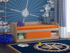 Кровать Соня 4 сонома-оранжевый в Ханты-Мансийске - hanty-mansijsk.magazinmebel.ru | фото