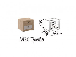 М30 Тумба прикроватная в Ханты-Мансийске - hanty-mansijsk.magazinmebel.ru | фото