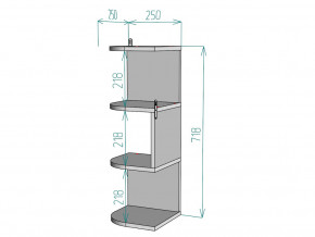 Полка S106 в Ханты-Мансийске - hanty-mansijsk.magazinmebel.ru | фото - изображение 3