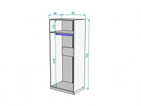 Шкаф Malta light H287 Белый в Ханты-Мансийске - hanty-mansijsk.magazinmebel.ru | фото - изображение 2