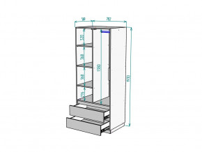 Шкаф Malta light H297 Белый в Ханты-Мансийске - hanty-mansijsk.magazinmebel.ru | фото - изображение 2