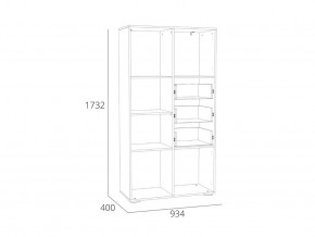 Стеллаж Элиот НМ 041.73 в Ханты-Мансийске - hanty-mansijsk.magazinmebel.ru | фото - изображение 2