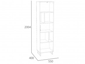 Стеллаж Фолк НМ 014.91 в Ханты-Мансийске - hanty-mansijsk.magazinmebel.ru | фото - изображение 2