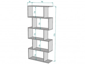 Стеллаж S50 в Ханты-Мансийске - hanty-mansijsk.magazinmebel.ru | фото - изображение 3