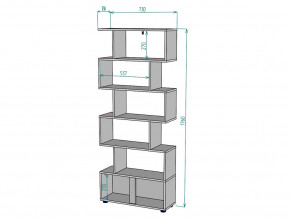 Стеллаж S97 в Ханты-Мансийске - hanty-mansijsk.magazinmebel.ru | фото - изображение 3