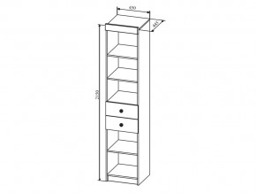 Стеллаж Сканди СД450.1 в Ханты-Мансийске - hanty-mansijsk.magazinmebel.ru | фото - изображение 2