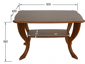 Стол журнальный Маэстро СЖ-01 орех в Ханты-Мансийске - hanty-mansijsk.magazinmebel.ru | фото - изображение 2