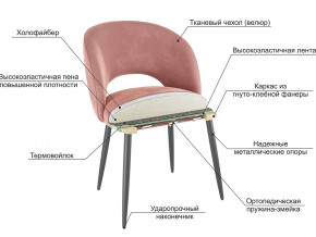 Стул Моли велюр синий в Ханты-Мансийске - hanty-mansijsk.magazinmebel.ru | фото - изображение 2